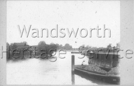 Mouth of the River Wandle, –  C1885