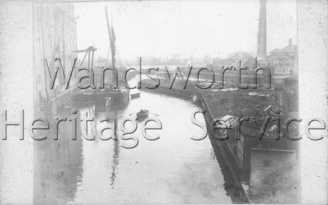 Mouth of the River Wandle, –  C1885