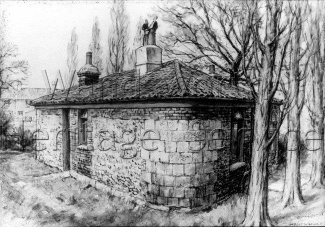 Gate-keepers Cottage at Merton  –  C1900