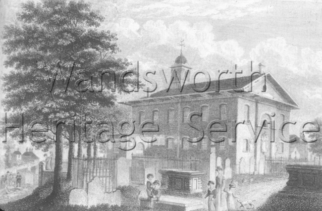 St  Paul’s Church, Rectory Grove- 1814