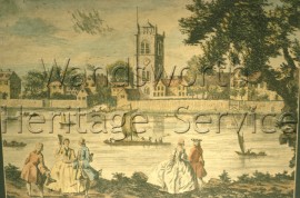 North View of Battersea-  C1770