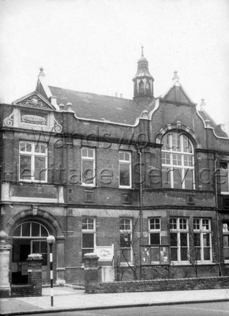 Clapham Library, Clapham Common North Side- 1950