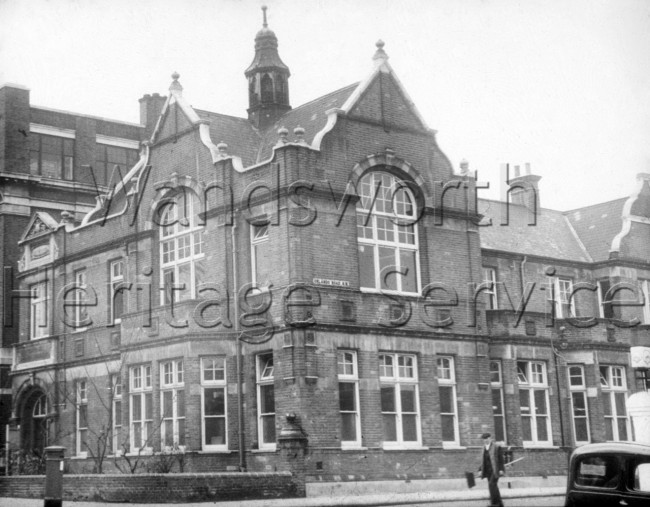 Clapham Library, Clapham Common North Side- 1950