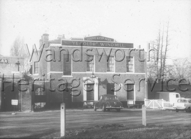 Ye Olde Windmill, Clapham Common South Side- 1961