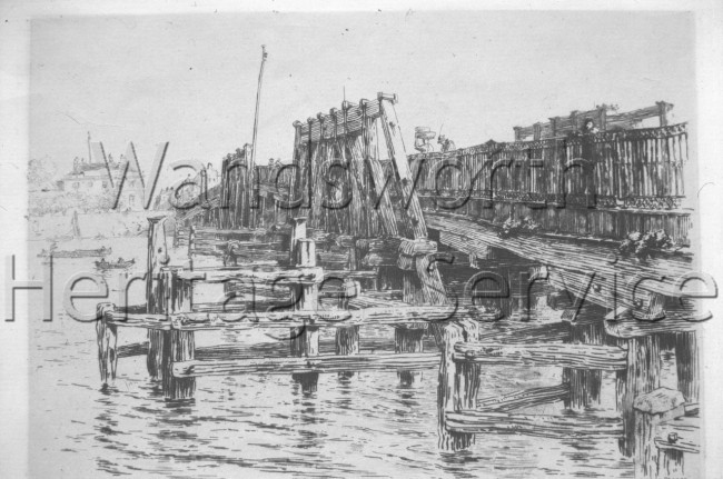 Battersea Bridge- 1884