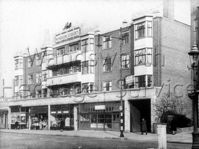 Windsor Court, The Pavement, Clapham- 1953