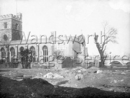 St  Mary the Virgin Church, Putney High Street- 1913