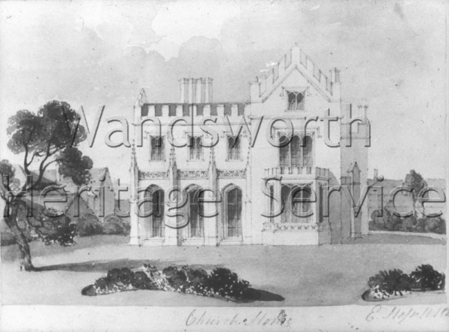 Gothic House, next to St  Mary’s Church- 1829