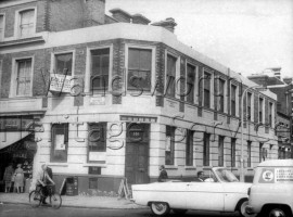 Old Post Office, corner of Disraeli Road and Putney High Street  1961-