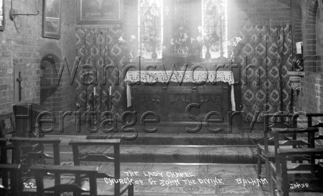 The Lady Chapel, St John the Diviine, Bedford Hill