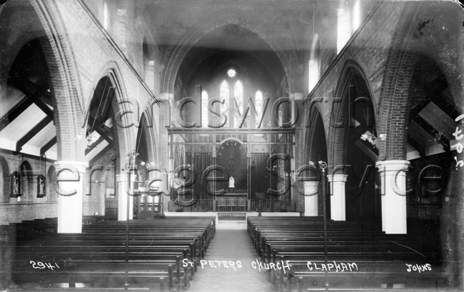 St Peter’s Church,  Clapham High Street